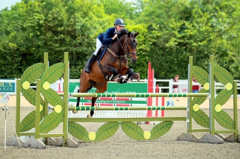 Jenna Good wins the Equissage Pulse Senior British Novice Second Round at Prestige Equestrian